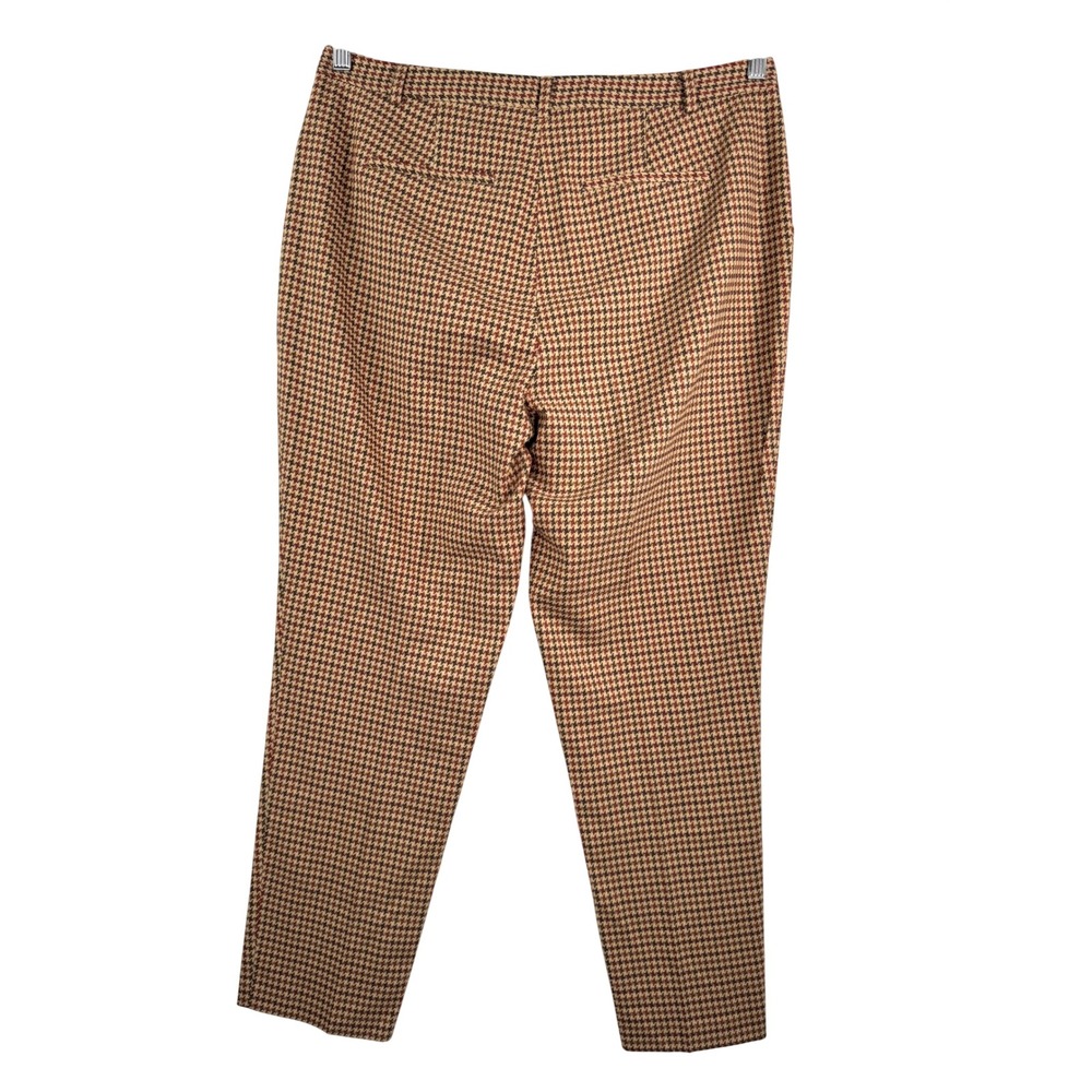 Lagence Houndstooth Pattern Tailored Pants Preppy… - image 3
